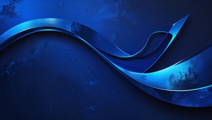 Dark Rich Cobalt Blue Abstract Background with Deep Tones and Subtle Textures, Creating a Sophisticated and Mysterious Atmosphere, Evoking Elegance and Depth