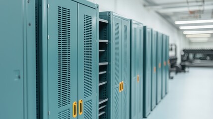 Industrial Storage Lockers in Modern Warehouse Environment