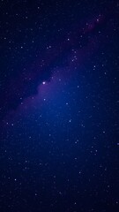 Fototapeta premium Dreamy Starry Night Sky with Shooting Stars - Vertical Phone Wallpaper Background