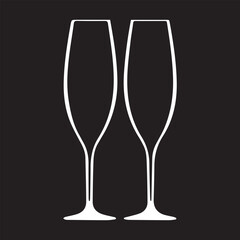black and white bear glass logo type silhouette design