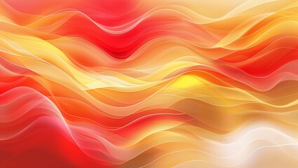 Fototapeta premium Vibrant Warm-Toned Abstract Background with Rich Hues of Red, Orange, and Yellow, Blending Seamlessly to Create a Bold, Inviting Atmosphere Full of Energy and Passion