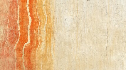 Canyon Wall with Dramatic Striations Showcasing Natural Erosion Patterns