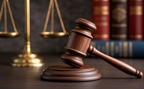 법정의 상징으로서의 망치와 저울 / The Gavel and Scales as Symbols of the Court