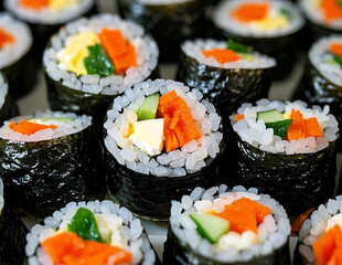 김밥의 종류와 조리법 / Types and Preparation of Kimbap