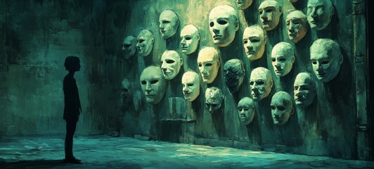 The Room of Faces, Dissociative Identity Disorder