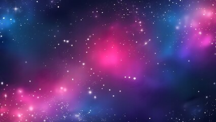 Fototapeta premium Dreamy Gradient Glow: A glowing gradient with sparkles and bokeh effects in vibrant shades, ideal for futuristic, elegant, and soft-focus visuals. Great for tech, celebrations, or minimal designs.