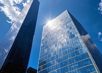 Fototapeta premium 현대 건축 이미지 Modern Architecture Images