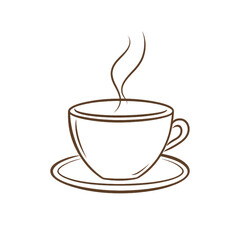 Fototapeta premium coffee cup icon