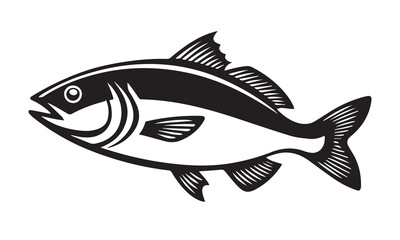 fish vector silhouette