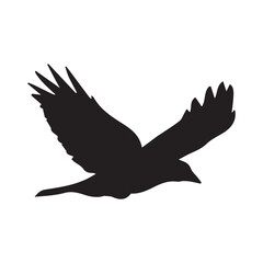 Flying Bird Vector Art