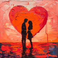 Obraz premium valentine day