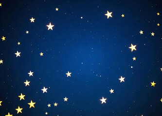 Naklejka premium 별빛 아래에서 느끼는 우주의 아름다움 / The Beauty of the Universe Under Starlight