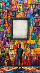 Obraz premium The Empty Frame, Dissociative Amnesia