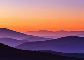 Obraz premium 황혼의 풍경 / Landscape at Twilight