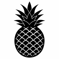 Abstract Pineapple Shape Vector