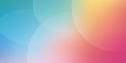 Fototapeta premium Minimalist banner background, pastel colorful, pink and yellow gradations. eps 10