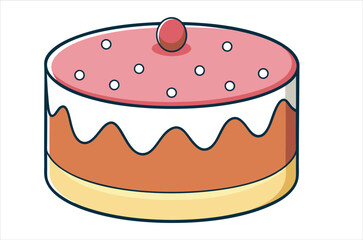 cake vector,  icon vector illustration, cake silhouette of a cake isolated on a white background, eps, png, svg,  vector,