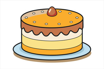 cake vector,  icon vector illustration, cake silhouette of a cake isolated on a white background, eps, png, svg,  vector,