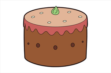 cake vector,  icon vector illustration, cake silhouette of a cake isolated on a white background, eps, png, svg,  vector,