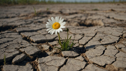 Beautiful Spring Flowers in Bloom: Yellow Daisies and White Chamomile in a Vibrant Garden"
