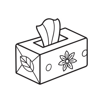 recommend clip art: Tissue box. Icon for design
