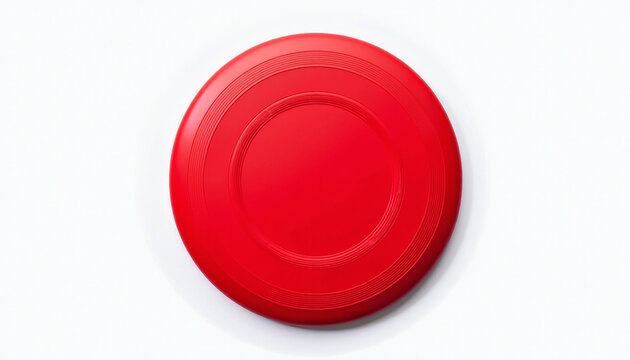 Vibrant Red Frisbee for Outdoor Fun