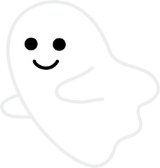 cute halloween ghost doodle
