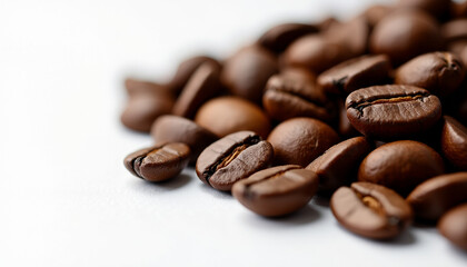 Obraz premium Roasted Coffee Beans Close Up