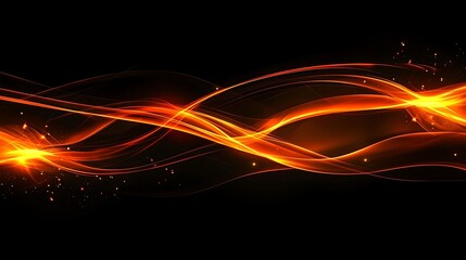 A vibrant abstract background with dynamic lines and captivating lights