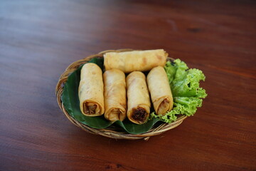 Lumpia is one of Indonesian Traditional Food