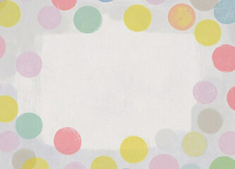 색깔 점 이미지 Colorful Dots Image