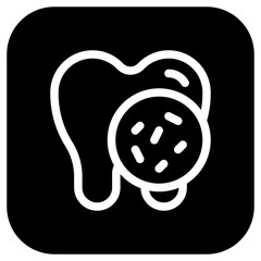 Editable dental checkup vector icon. Dentistry, healthcare, medical. Part of a big icon set family. Perfect for web and app interfaces, presentations, infographics, etc