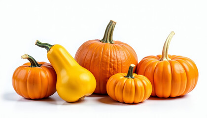 Obraz premium Autumn Harvest Pumpkins and Gourds