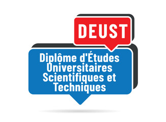 DEUST - Diplôme d'études universitaires scientifiques et techniques
