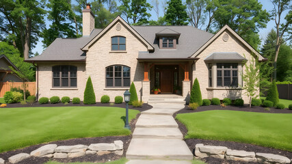 Masonry. Very strong and energy efficient home layout