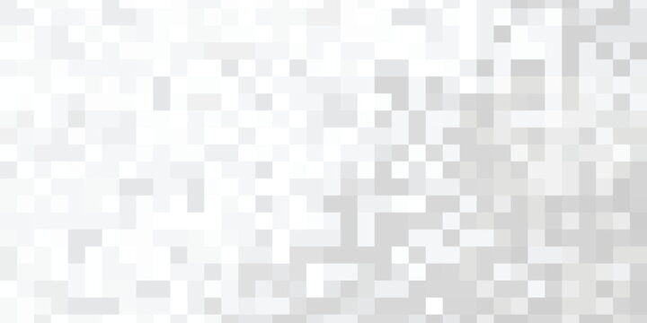 Design abstract background with white and gray colors. Pixel concept background. 