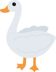 goose animal cartoon doodle