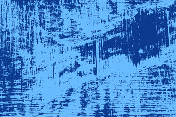 Grainy rough bold brush strokes, curves, spots with hand drawn texture. Distress damaged  vintage template. Retro grunge background for posters, backdrop. Old painted wall design.