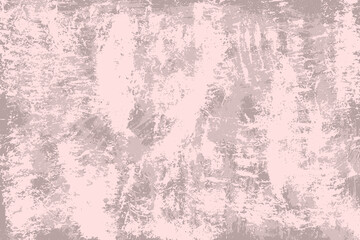 Grainy rough bold brush strokes, curves, spots with hand drawn texture. Distress damaged  vintage template. Retro grunge background for posters, backdrop. Old painted wall design. 
