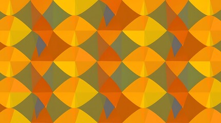 Abstract Geometric Pattern: Warm Hues 