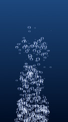 Fototapeta premium Background with abstract water bubbles