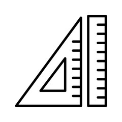 Set Square Vector Icon