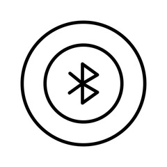 Bluetooth Trackers Vector Icon