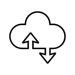 Cloud Consulting Vector Icon