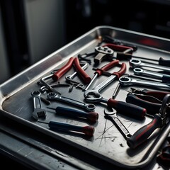 Fototapeta premium set of tools