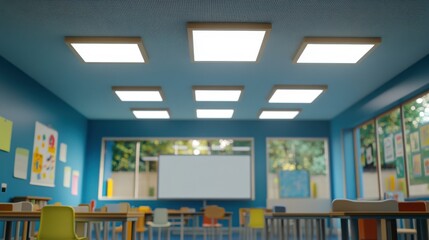 Interactive Learning Environment with Soft Lighting
