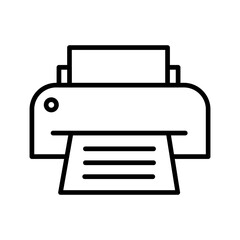 Printer Vector Icon