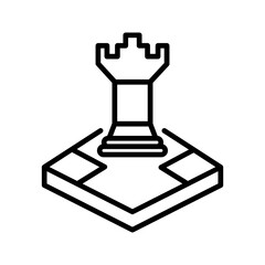 Strategy Game Vector Icon