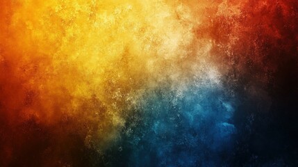 Abstract gradient of warm and cool colors blending seamlessly.