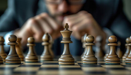 strategic planing of a business man